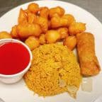 Best C2. 甜酸鸡 Sweet & Sour Chicken (Combo Plate) in Winterville, NC