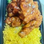 Best C13. 左宗鸡 General Tso's Chicken (Combo Plate) in Winterville, NC
